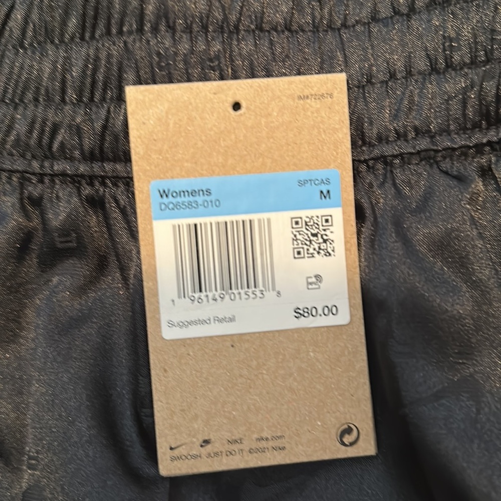 NWT Nike Air Stardar Fit High Rise Black Women’s Pants Size M - Picture 9 of 13